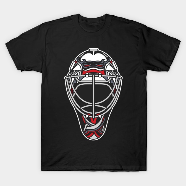 Ryan Miller Sabres Goalie Mask T-Shirt by Carl Cordes